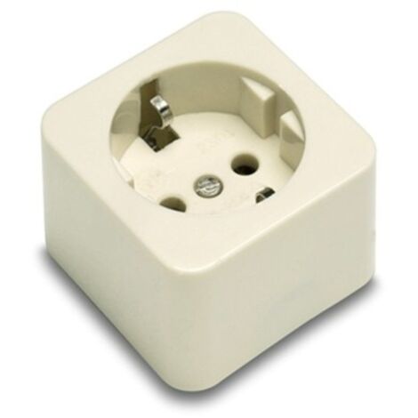 Base elec 54x54x46 tt 16a-250v sup. polic/porc bl 2301 famat
