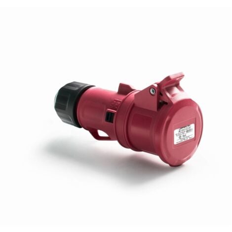Base elec movil cetac 3p+n+t 16a/380-415v ip44 pol/abs ro fa