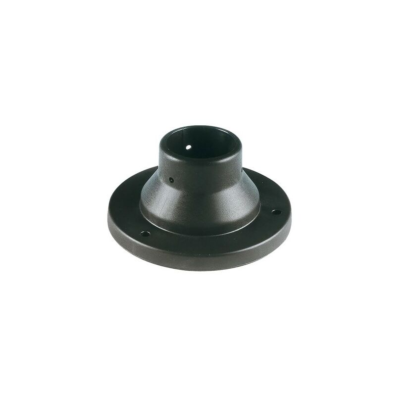 Base en aluminium pour mâts de lanterne diamètre 60 mm - Dimensions 17 x 7,9 cm -- Code df 8042762