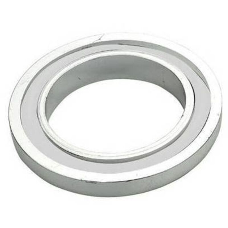 Base en laiton chromé pour leviers simples