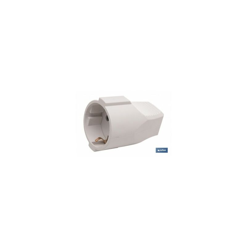 

Base enchufe aerea blanca 16a-250v