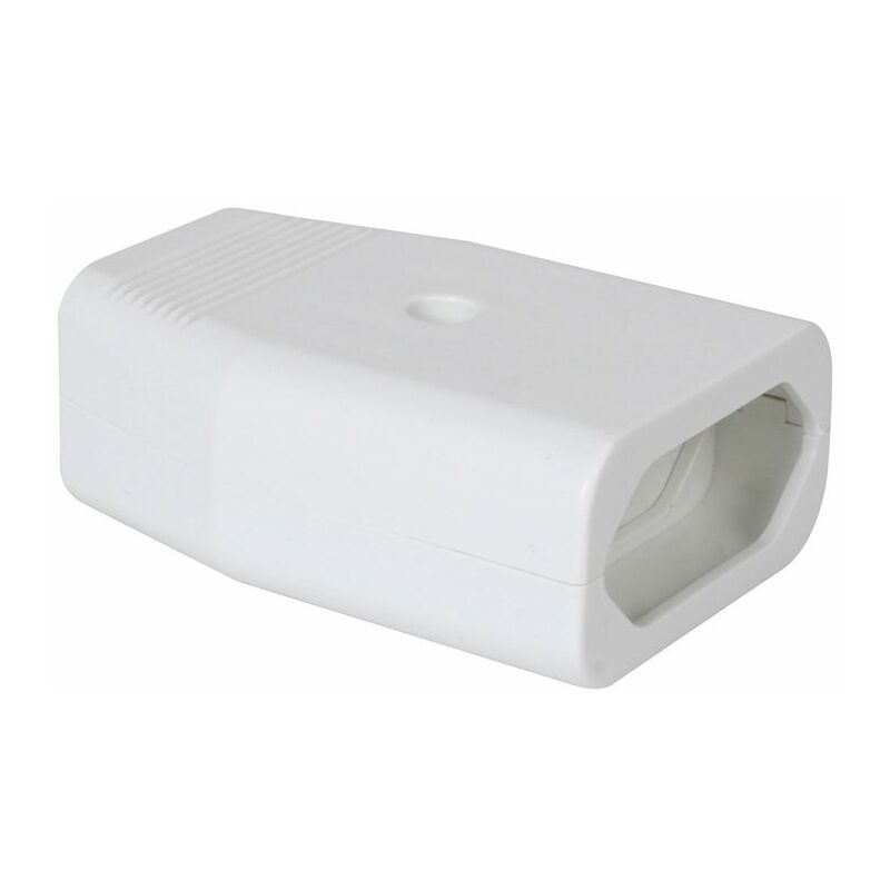 

Base Enchufe Aerea Con Cazoleta Blanco