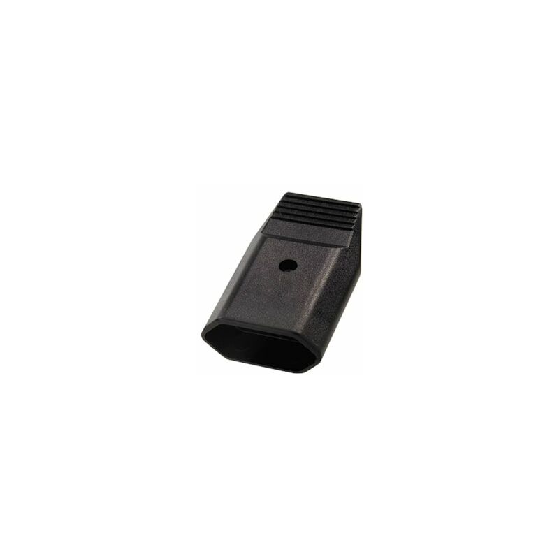 

Base Enchufe Aerea Con Cazoleta Negro