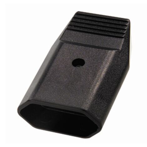 Base enchufe DUOLEC aerea. Color negro - talla