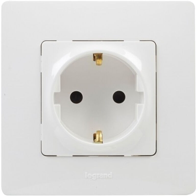 

Legrand - BASE ENCHUFE NL 2P+T MONOBLOC BLANCO