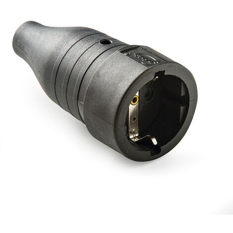 Base enchufe FAMATEL goma IP44. 20 unidades - talla