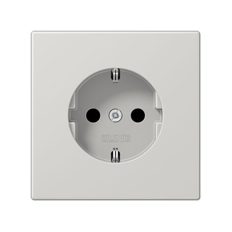 Base enchufe schuko 16A 250V gris JUNG LS1521KILG