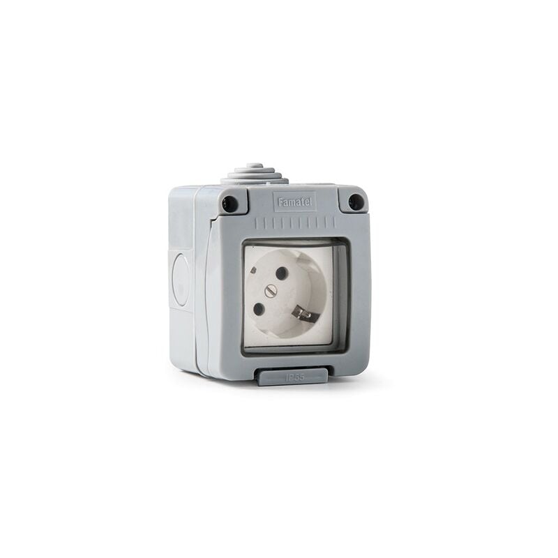

Base enchufe superficie schuco estan ip55