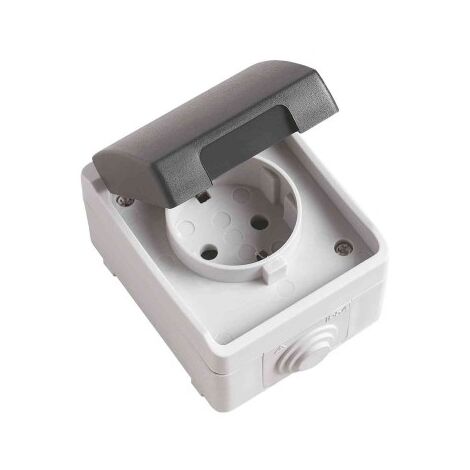 BASE ESTANCA IP54 3600 GRIS (D) - AMIG
