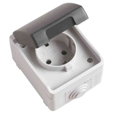 BASE ESTANCA IP54 3600 GRIS (S) - AMIG