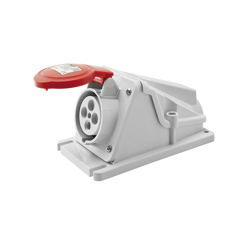 

Base fija de pared a 90° HP IP44 de Gewiss | 32A - 3P+T