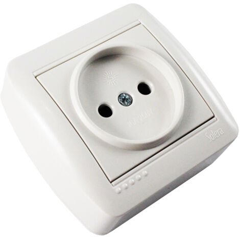 Base Fixe 2p Avec Obturateur Pour Reapprovisionnement 74x72x28mm. S. Mural Solera Mur07u
