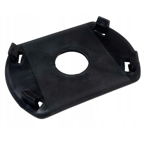 Base giratoria de plástico para soporte de hormigón