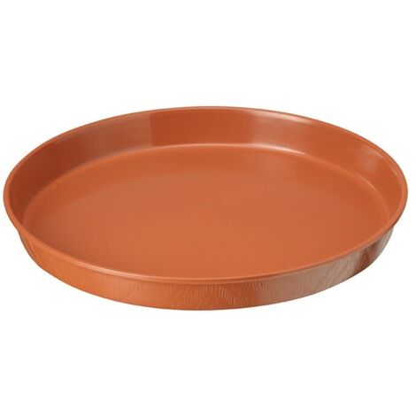 Base imitaci贸n madera 6 terracota 32 cm FORM-PLASTIC