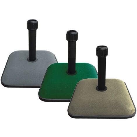 BASE IN CEMENTO PER OMBRELLONE KROMA QUADRATA 45X45 GRIGIO KG25