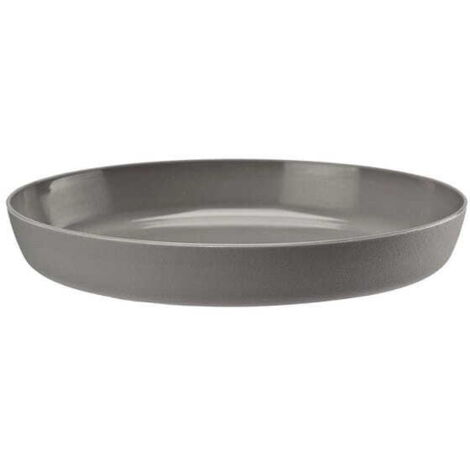 Base in plastica per vaso AZALIA 11 cm grigia