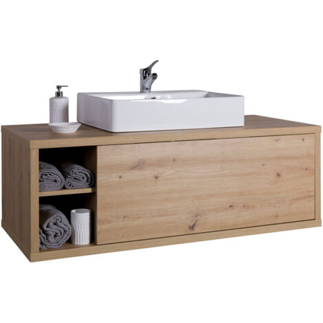 Base Lavabo con Lavandino - 123x42x51 cm