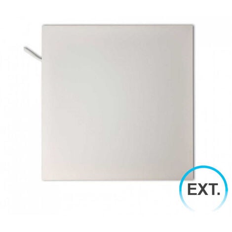 Base LED 9.4W enlazable hexagonal luz neutra 30x30cm - Blanco