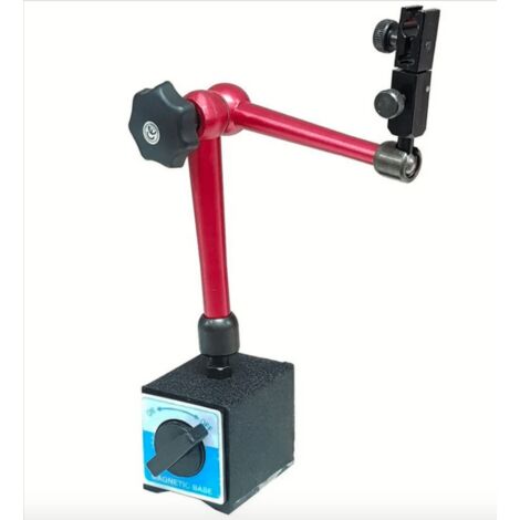 BASE MAGNETICA SNODABILE SNODATA TORNIO PER COMPARATORE UTENSILI RO 708N