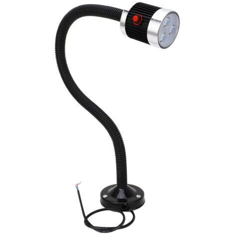 Base magnétique ronde col de cygne lumière industrielle LED CNC Machine-outil tour lampe de travail AC220V 3W
