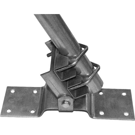 Base mobile MF38 pour mât de 38 à 50 mm