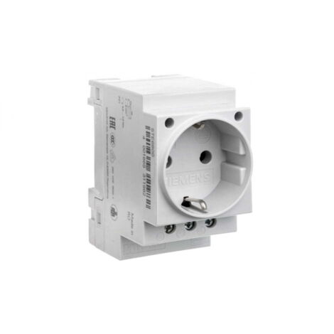 Base modular 2PZ 16A 230V Schuko para carril 5TE6800