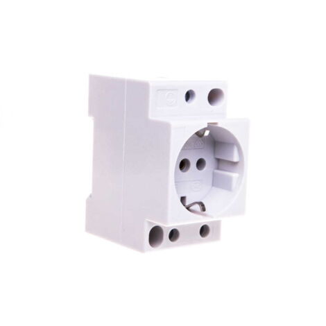 Base modular 2PZ 16A 250V Schuko para carril ZSD230 266875