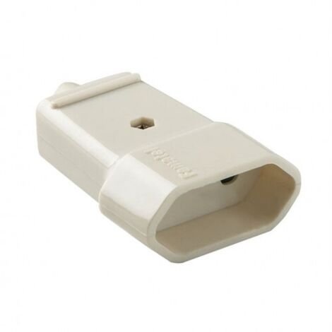 BASE MOVIL 10A - 250V BLANCO DUOLEC - EHLIS