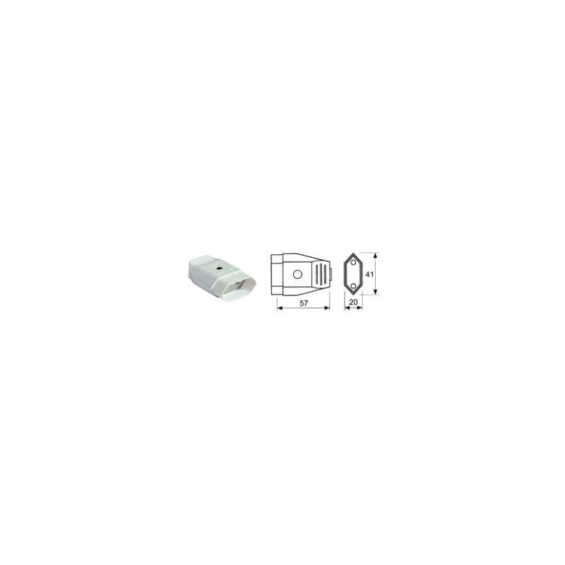 

Base bip.10a-250v movil r.7627