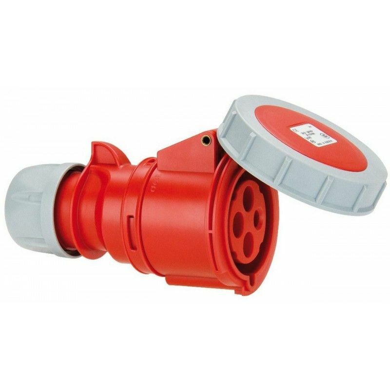 

Base movil industrial 3P+TT 32A 400V IP67 SOLERA 903444A