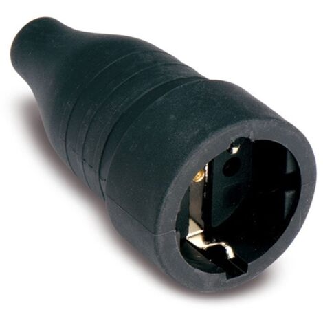 Base móvil schucko goma TT 16A 250V IP44 Famatel 257