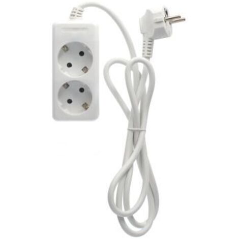 Base múltiple 2T (3x1.5mm) 3M Blanca