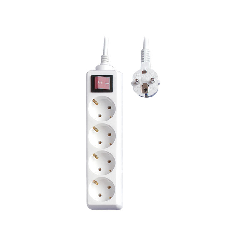 

Marca - Base múltiple 4T 3X1,5 1,5M 2P+TT C/Interruptor