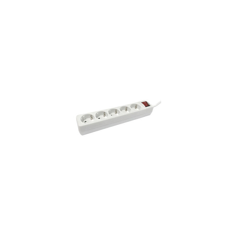 

Base múltiple 5 tomas con interruptor luminoso 3 mts 36.227/3 8430552121199 - Electro Dh