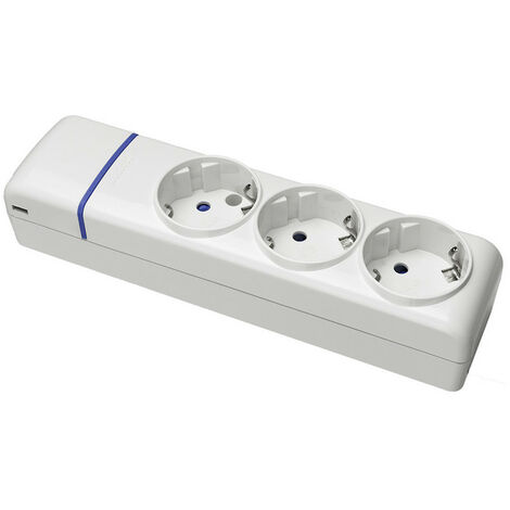 Base Multiple Avec 3 Prises T/tl 8003p Solera