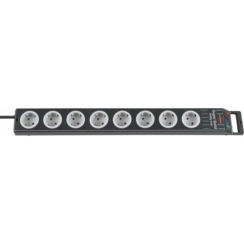 

Regleta SuperSolid 8-salidas H05VV-F3G15 25m brennenstuhl