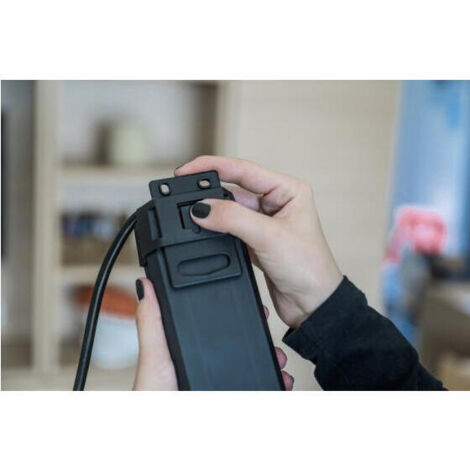 Base múltiple con 6 tomas y cable alargador de 5 m, marca Brennenstuhl