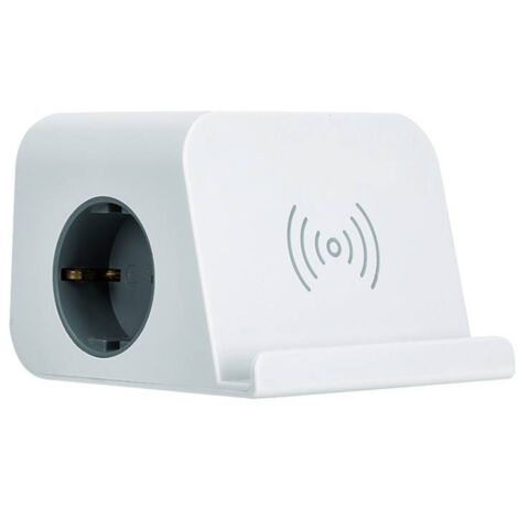 Base multiple elec 4 usb 2t-tt combiflat wireless simon bl 1