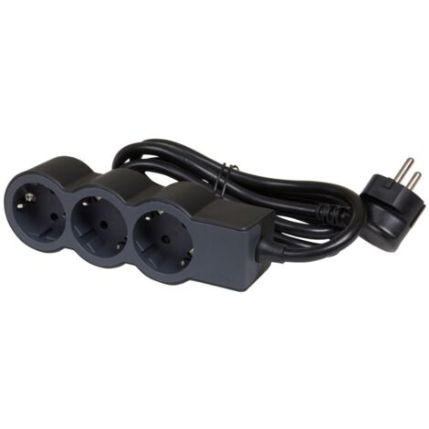 Base multiple elec estand. revolution legrand ne 3x2p+t 1,5m