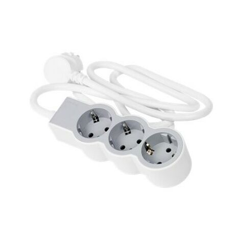 Bloc multiprise d'angle 3 prises affleurantes avec prises USB A et USB C à  câbler gris/ blanc LEGRAND, 1602433, Electricité et domotique