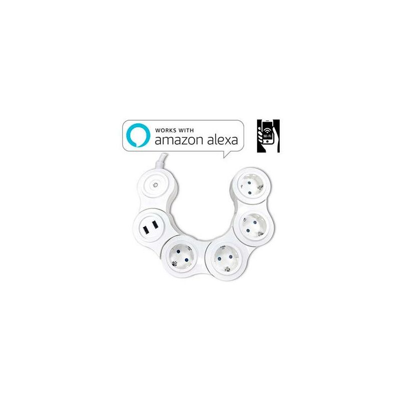 

Base múltiple Flex 4T y 2 Usb y Wifi 1,5m 3x1,5