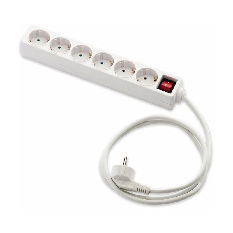 

Base multiple eco con interruptor 6 tomas 1,5m