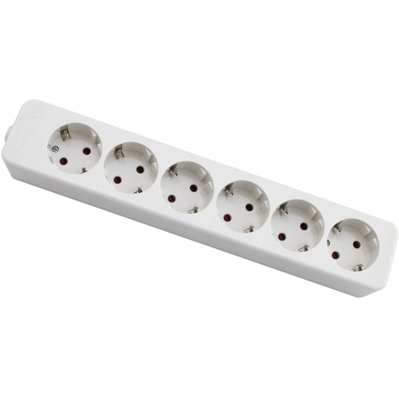 

Base múltiple serie Mega 6 tomas sin cable ( 000800229) - GSC