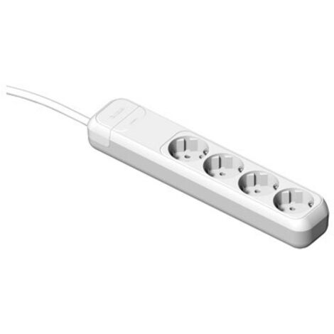 BASE MULTIPLE SIN INTERRUPTOR 4 TOMAS 1.5MT - 2627