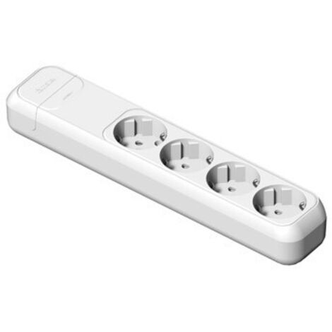 BASE MULTIPLE SIN INTERRUPTOR SIN CABLE 4 TOMAS - 2524