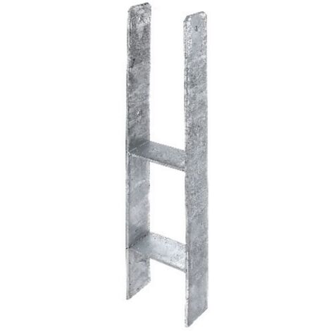 Base palo H 111x300x600x60mm STA grezzo TZN GAH