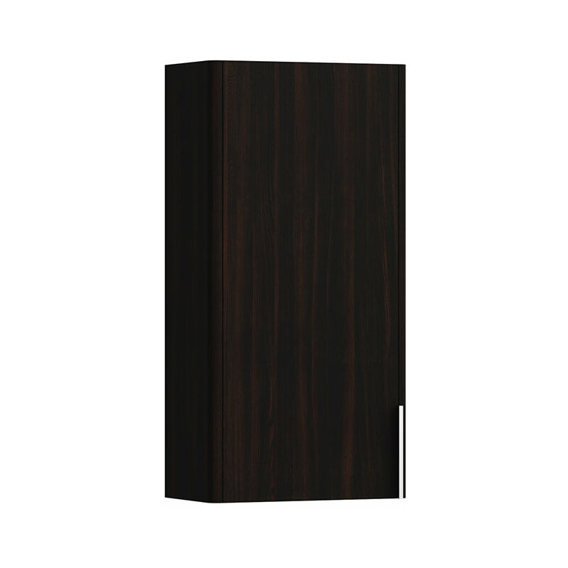 

Base para correr Armario medio alto, cierre suave, bisagra a la derecha, bordes redondeados, color: Olmo oscuro - H4026021102631
