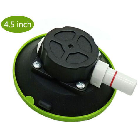Base para herramienta de reparación de abolladuras de coche, soporte para lámpara niveladora, accesorios, bomba de vacío de 4,5 pulgadas, base de succión de bomba blanca