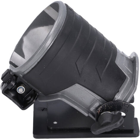 [Base para máquina de corte] Aluminio robusto, ajustable, 375 g, -30° a 45°, para trabajos de jardín y taller.