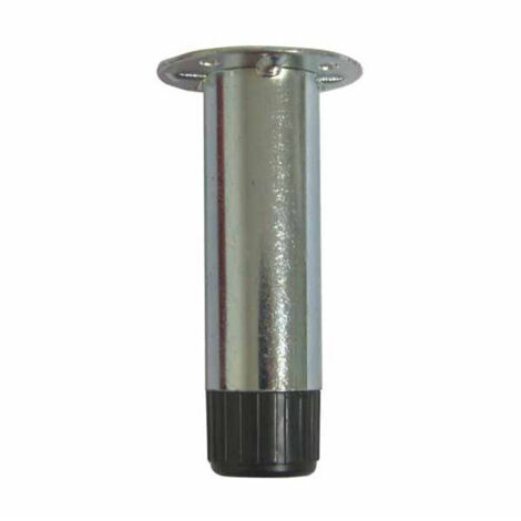 Base para muebles de metal, diámetro 28 mm, longitud 120 cm